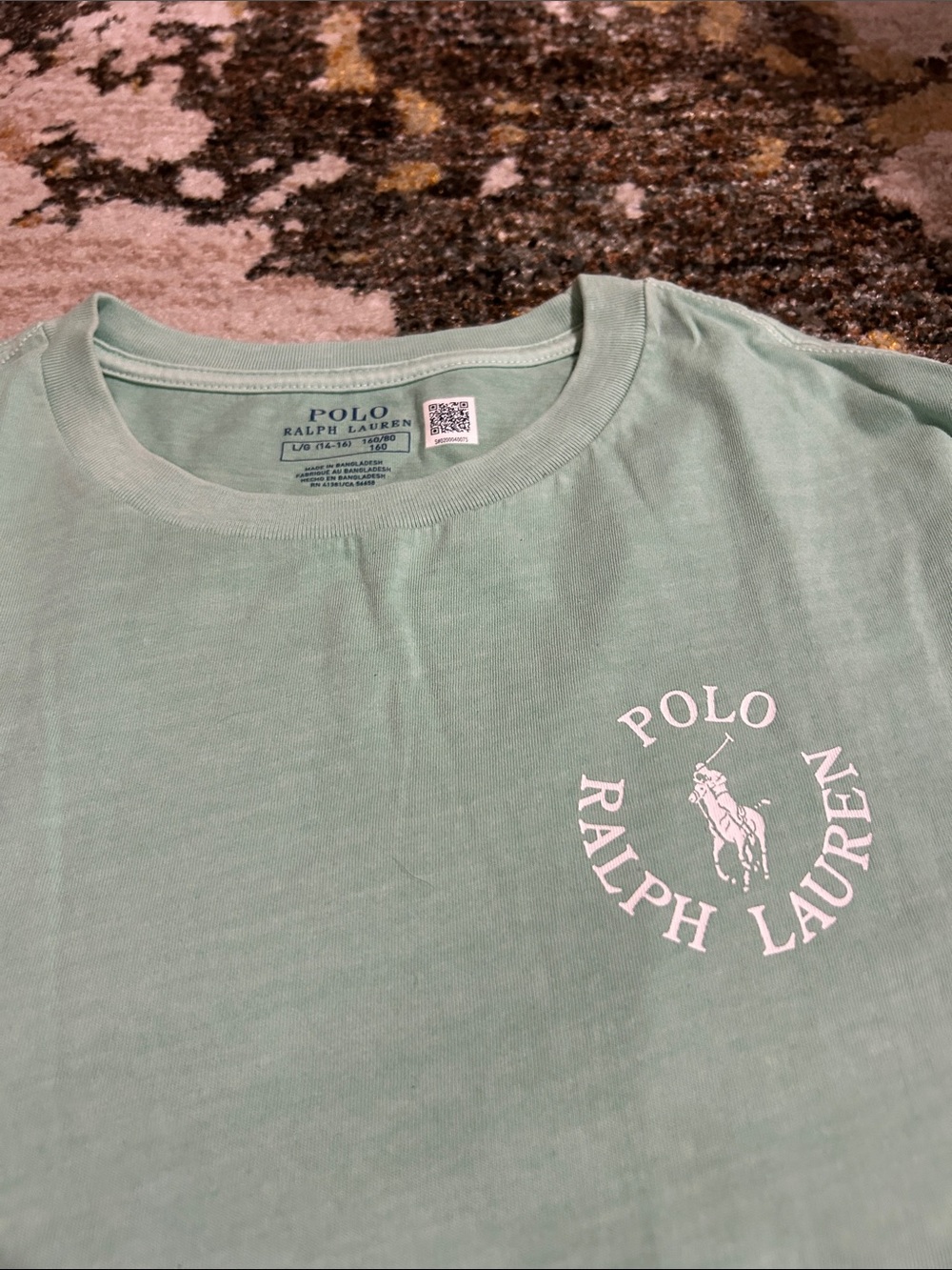 Polo Ralph Lauren Mint Graphic Tee